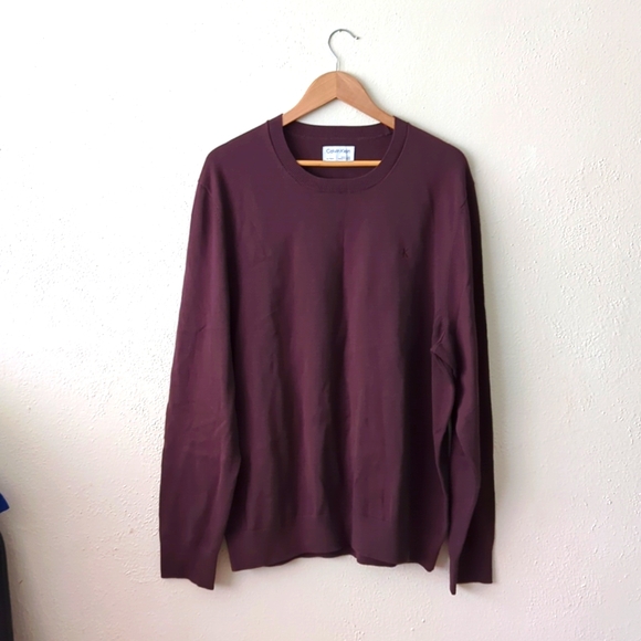 NEW without tags - Men's XXL Crew Neck Sweater 100% Cotton - Picture 5 of 5